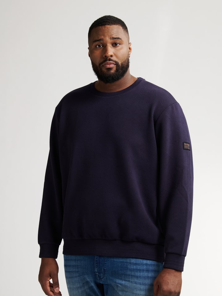 

Повседневные свитера больших размеров в Лидвилле, синие Petrol Industries