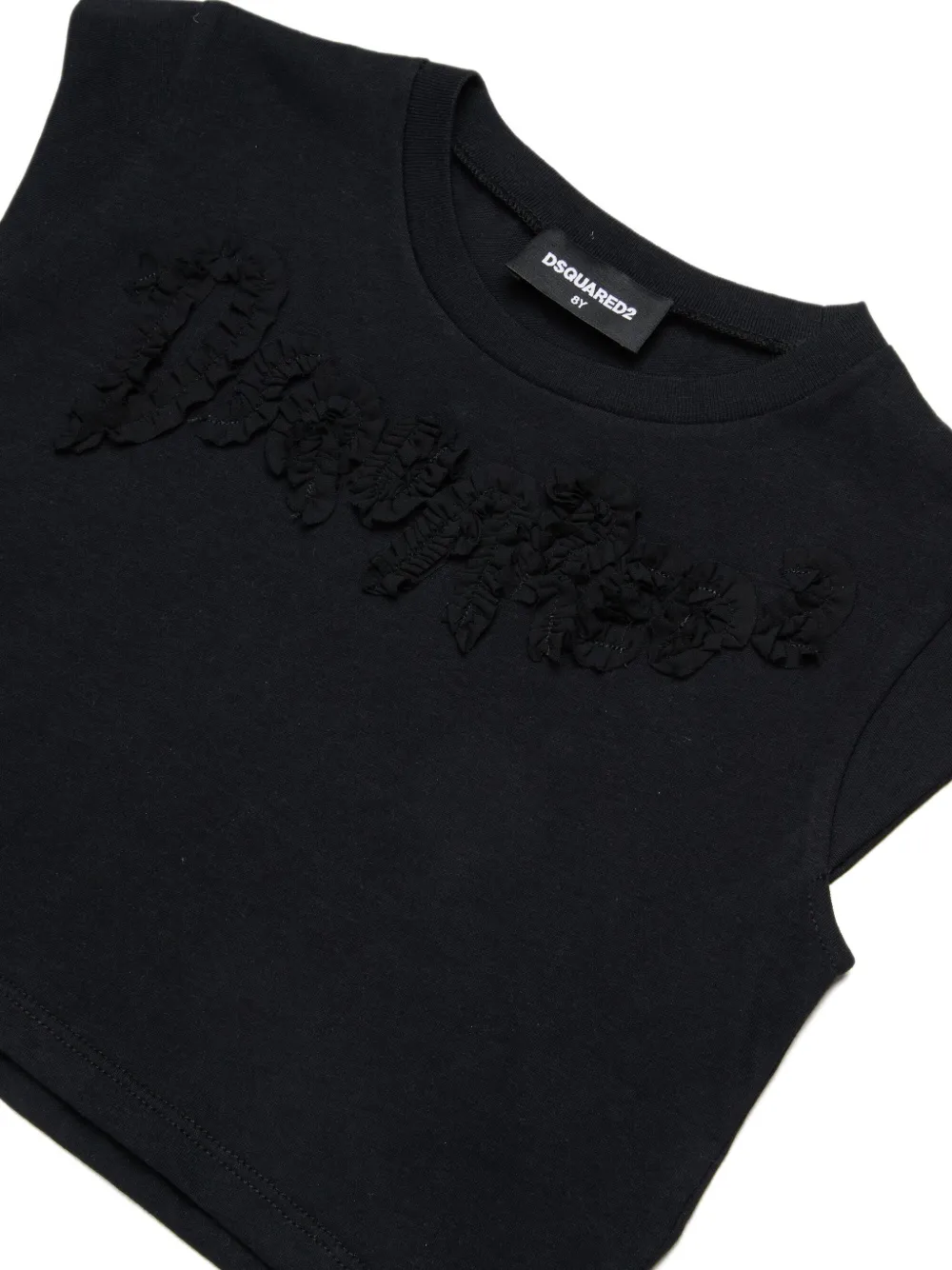 Футболка с круглым вырезом Dsquared2 Kids, черный — фото 3