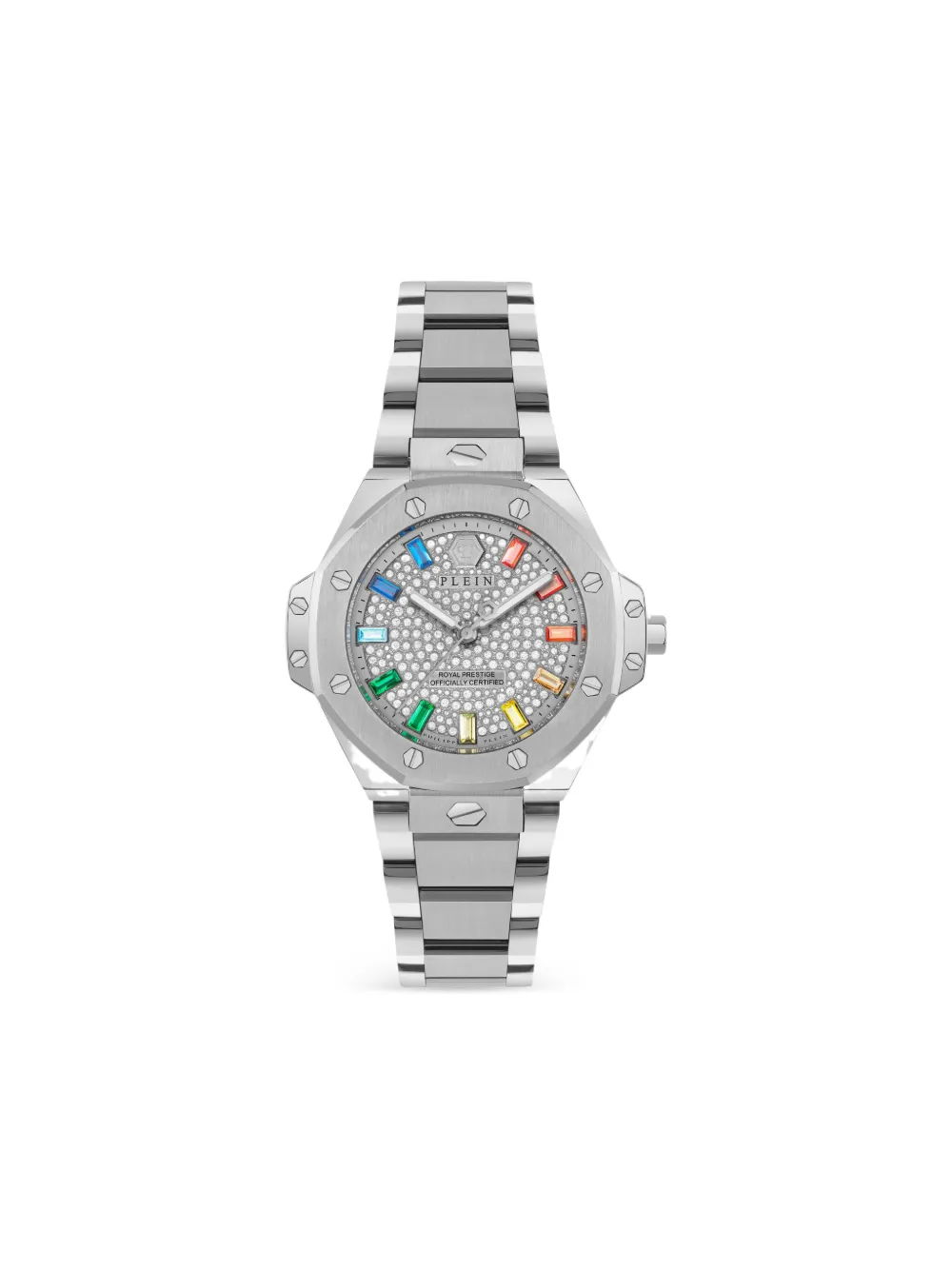 

Наручные часы Royal Prestige 39 мм Philipp Plein, серебряный