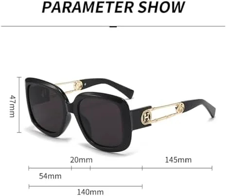 

Модные солнцезащитные очки 2027 года для женщин и мужчин, с большой оправой, для вождения, защита от ультрафиолета UV400, размер 4, один размер MTZJH, One Color