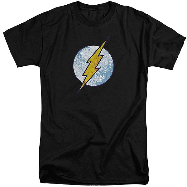 

Футболка с логотипом Flash Neon Distress DC Comics Licensed Character