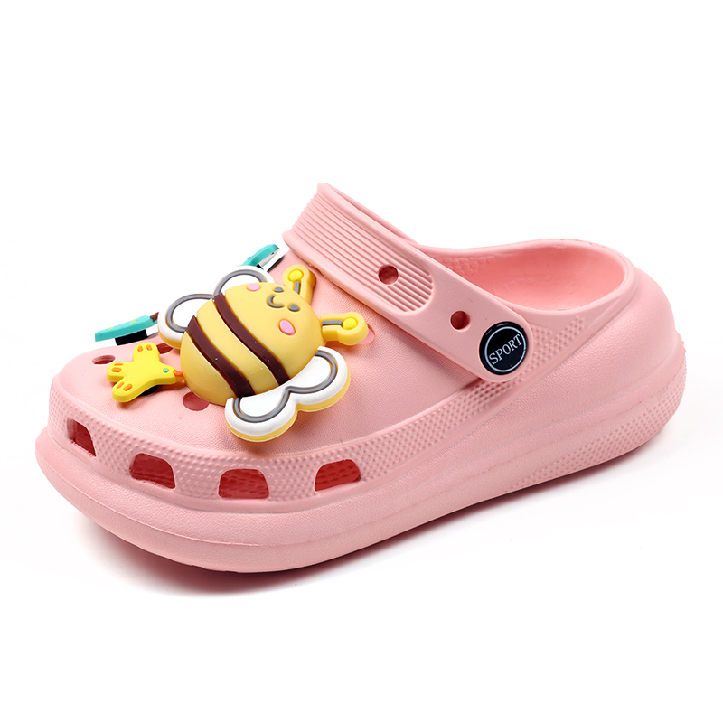 

Сандалии детские, противоскользящие, износостойкие, низкие FIRS Kids, розовый