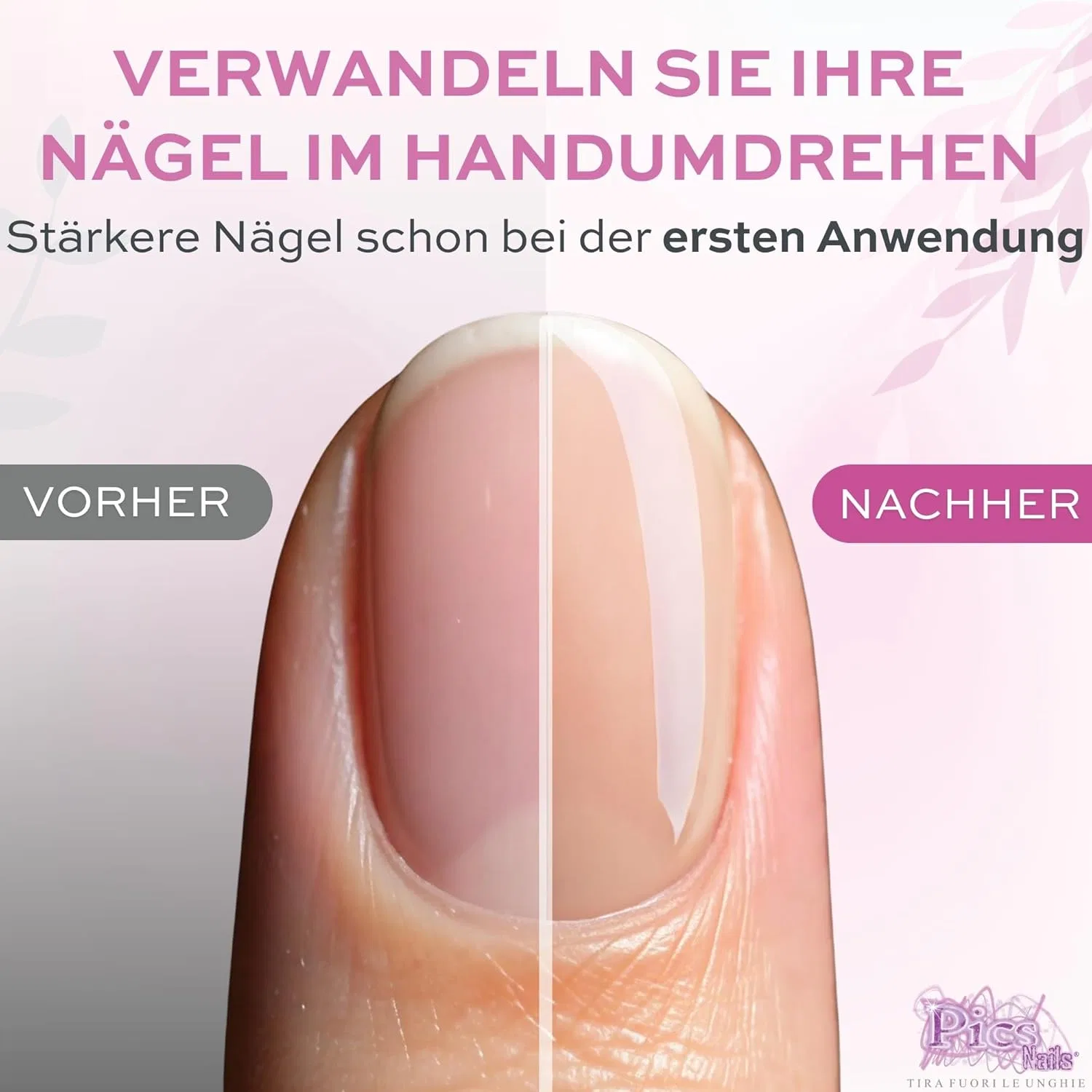 Укрепитель для ногтей Instant Calcium от Pics Nails, 12 мл Pics Nails — фото 3