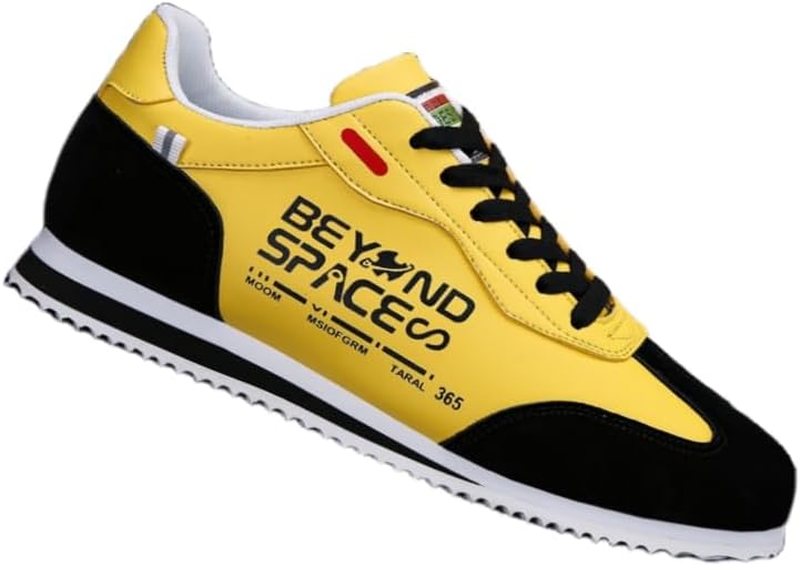 

Мужские модные спортивные кроссовки - повседневный уличный спортивный стиль, подходят для всех сезонов, низкий каблук, на шнуровке, искусственный верх, удобные спортивные кроссовки с круглым носком, подходят для активного отдыха на улице Hoalox,...