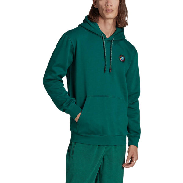 Толстовка adidas originals Wander Hour Pullover Hoodie 'Collegiate Green', зеленый — фото 3