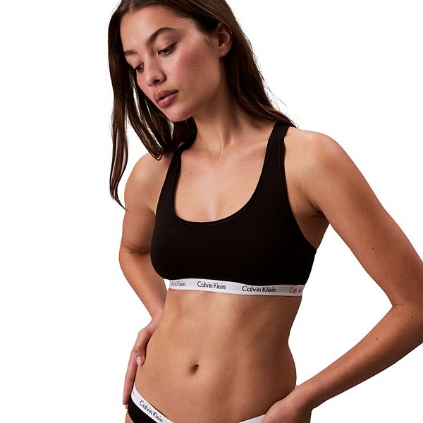 

Хлопковый боди с легкой подкладкой qp2856 Calvin Klein, Black