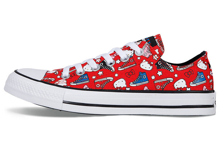 

Кроссовки Converse Chuck Taylor All Star Ox Hello Kitty Fiery Red Women's