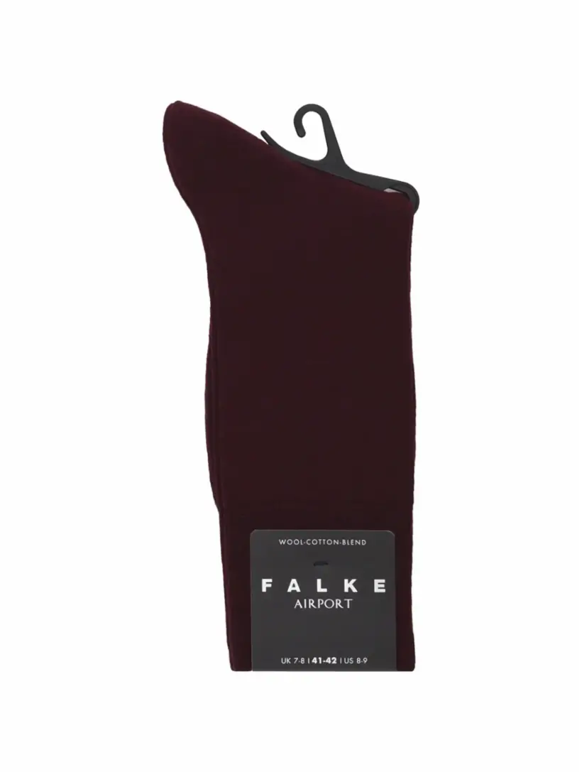 

Шерстяные высокие носки Falke, бордовый