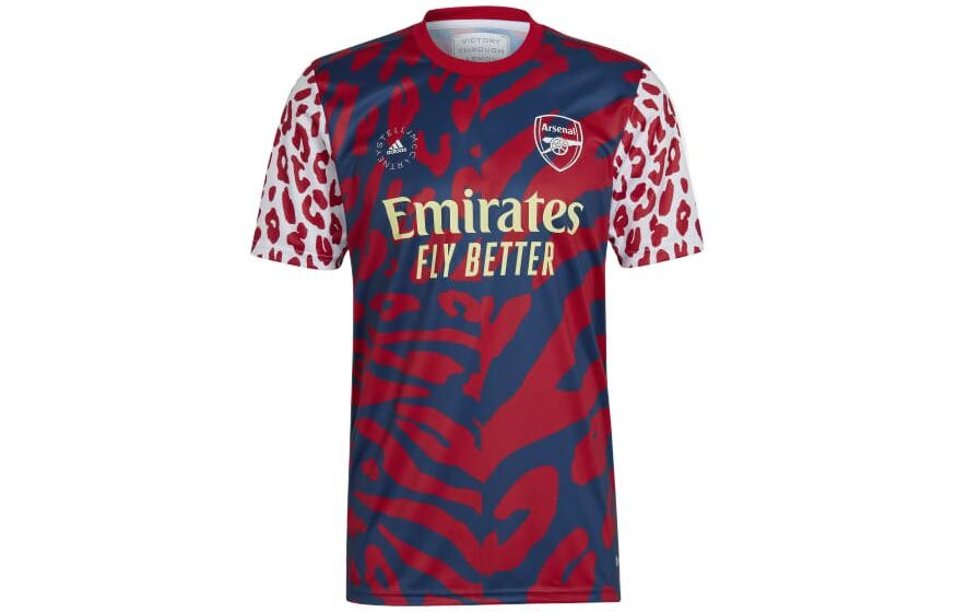 

Футболка Stella Mccartney X Arsenal унисекс красная Adidas, красный