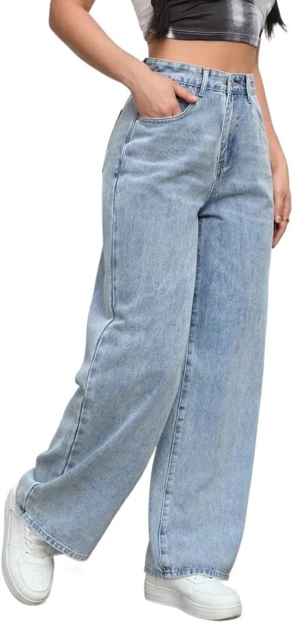 Джинсы свободные, Baggy Jeans, Light Wash