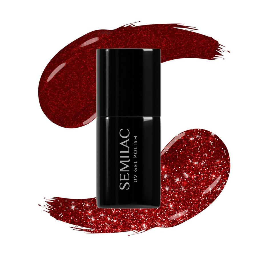 

Гибридный лак для ногтей Semilac 396 Flash and Blush 7 мл
