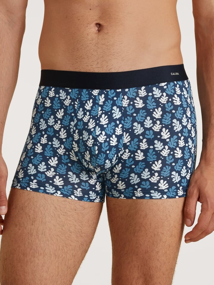 

Трусы боксеры Calida New Boxer, цвет niagara blue