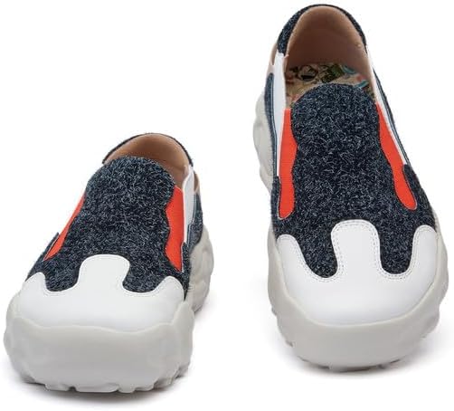 

Мужские массивные модные кроссовки UIN для прогулок, повседневные, удобные, с художественной росписью, для путешествий, дизайнерские кроссовки Dad, Лансароте , серый