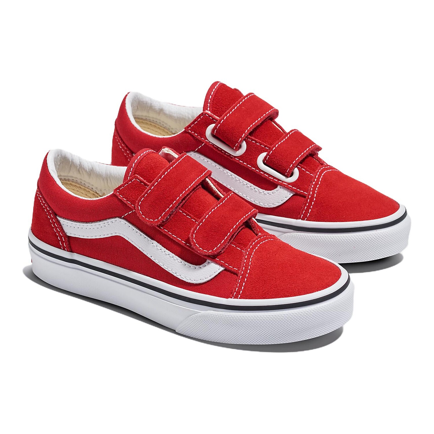 Обувь из парусины Old Skool Kids для детей Vans, красный — фото 2