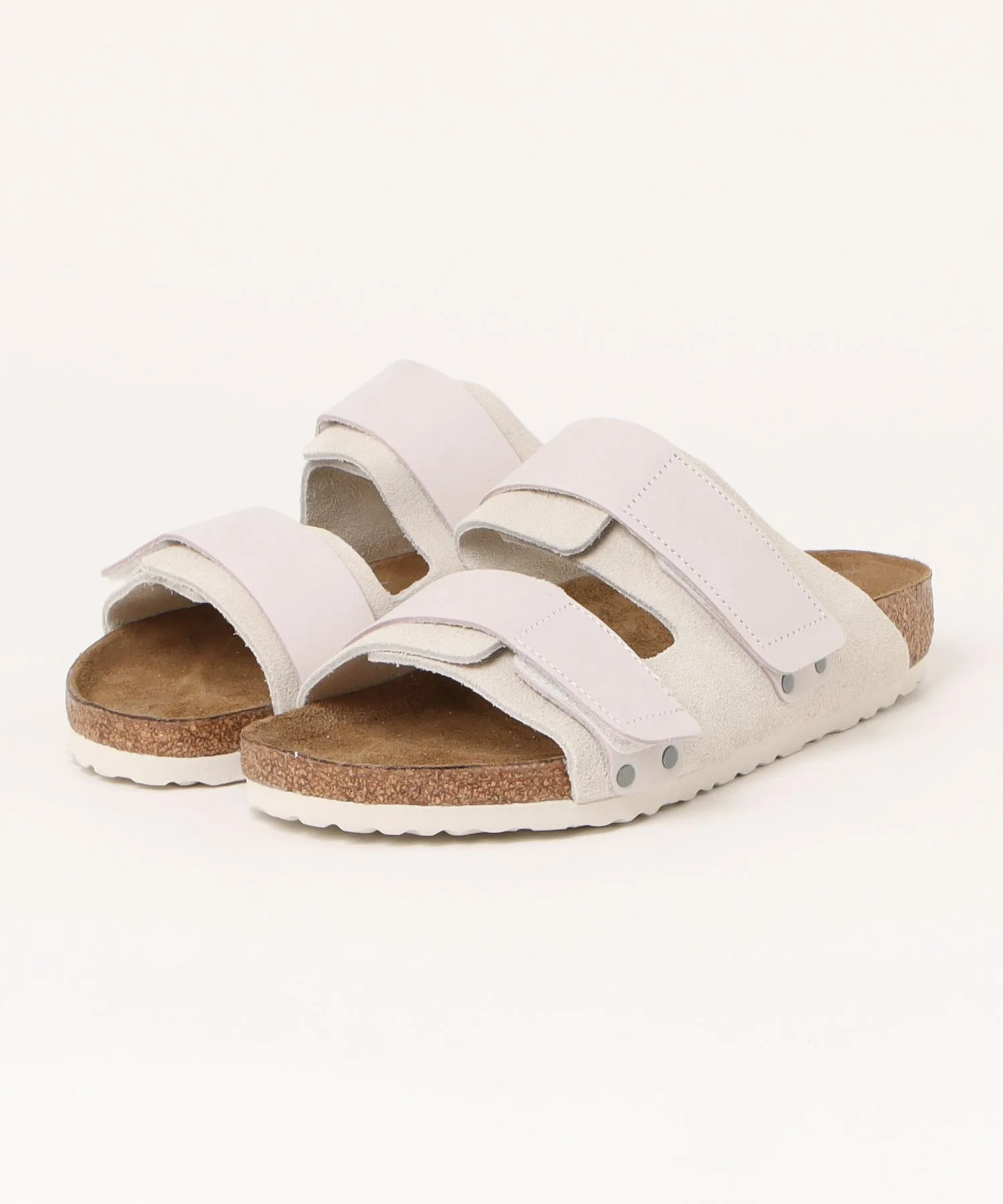 Мужские сандалии спортивные с регулируемым ремнём Uji LENB/LEVE BIRKENSTOCK белые