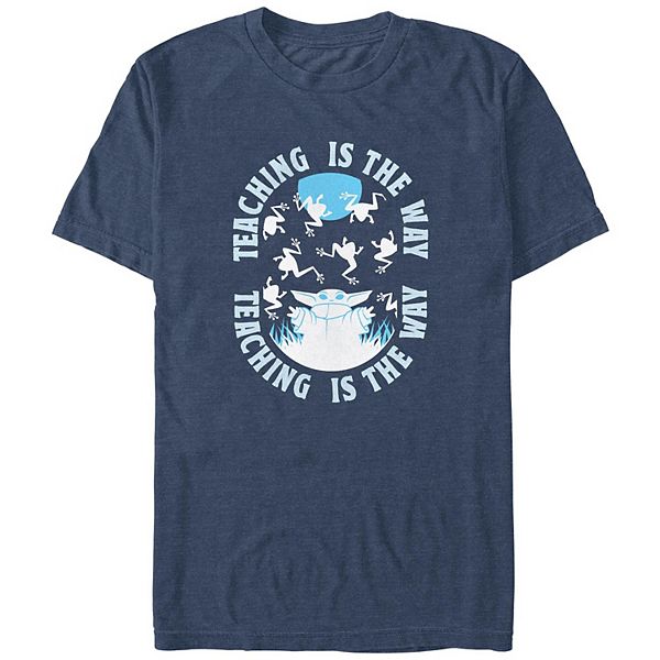 

Футболка Big & Tall The Mandalorian Grogu Teaching Is The Way Star Wars