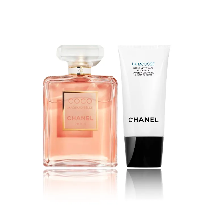 CHANEL Classic Camellia Cleanser+Cocoa Miss Eau De Parfum EDP цветочный аромат набор: парфюм 100 мл + уход 50 мл, COCO Miss Dior Eau De Parfum 100ml+Camellia Cleanser 150ml — фото 4