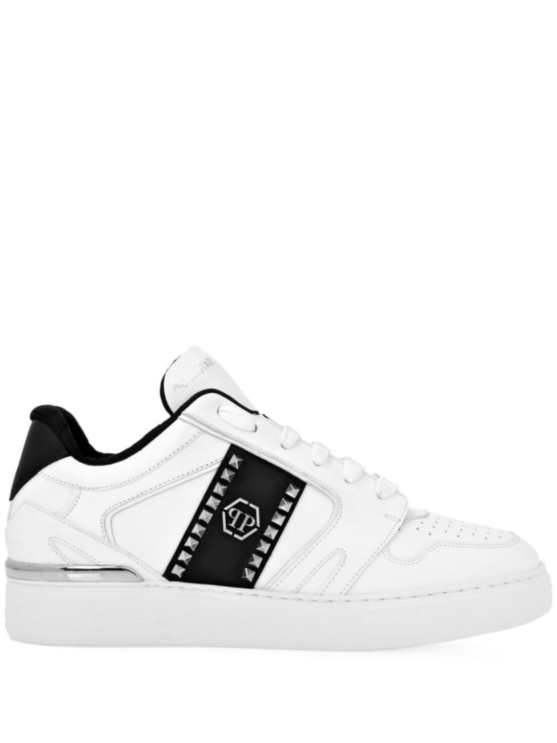 

Philipp Plein кеды на шнуровке, белый