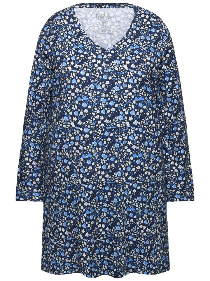 

Футболка Ulla Popken Longshirt, синий