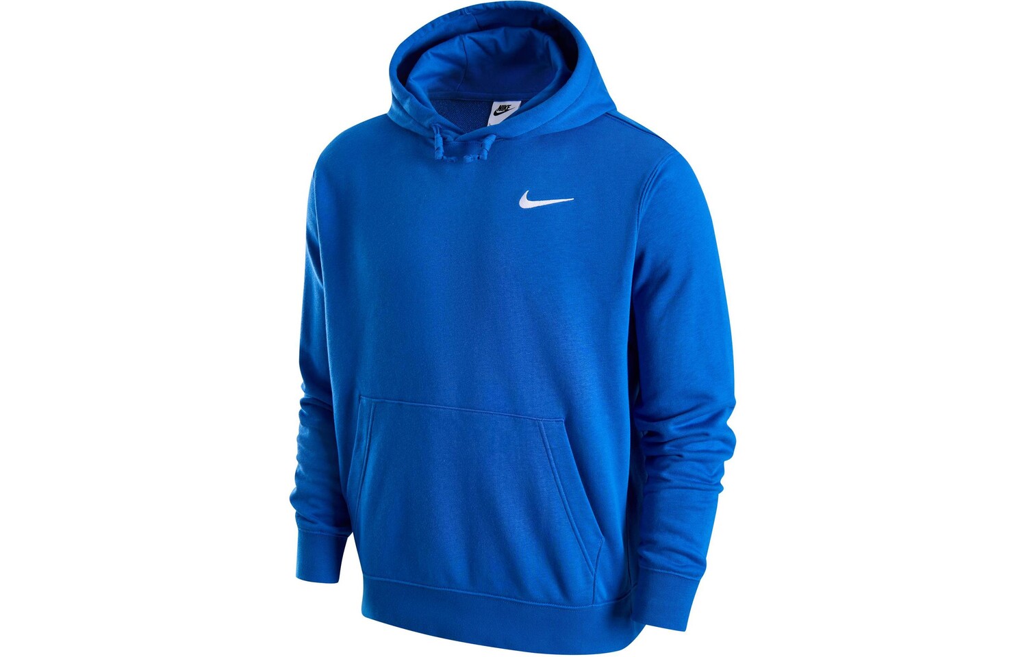 

Толстовка мужская королевского синего/белого цвета Nike, синий/белый