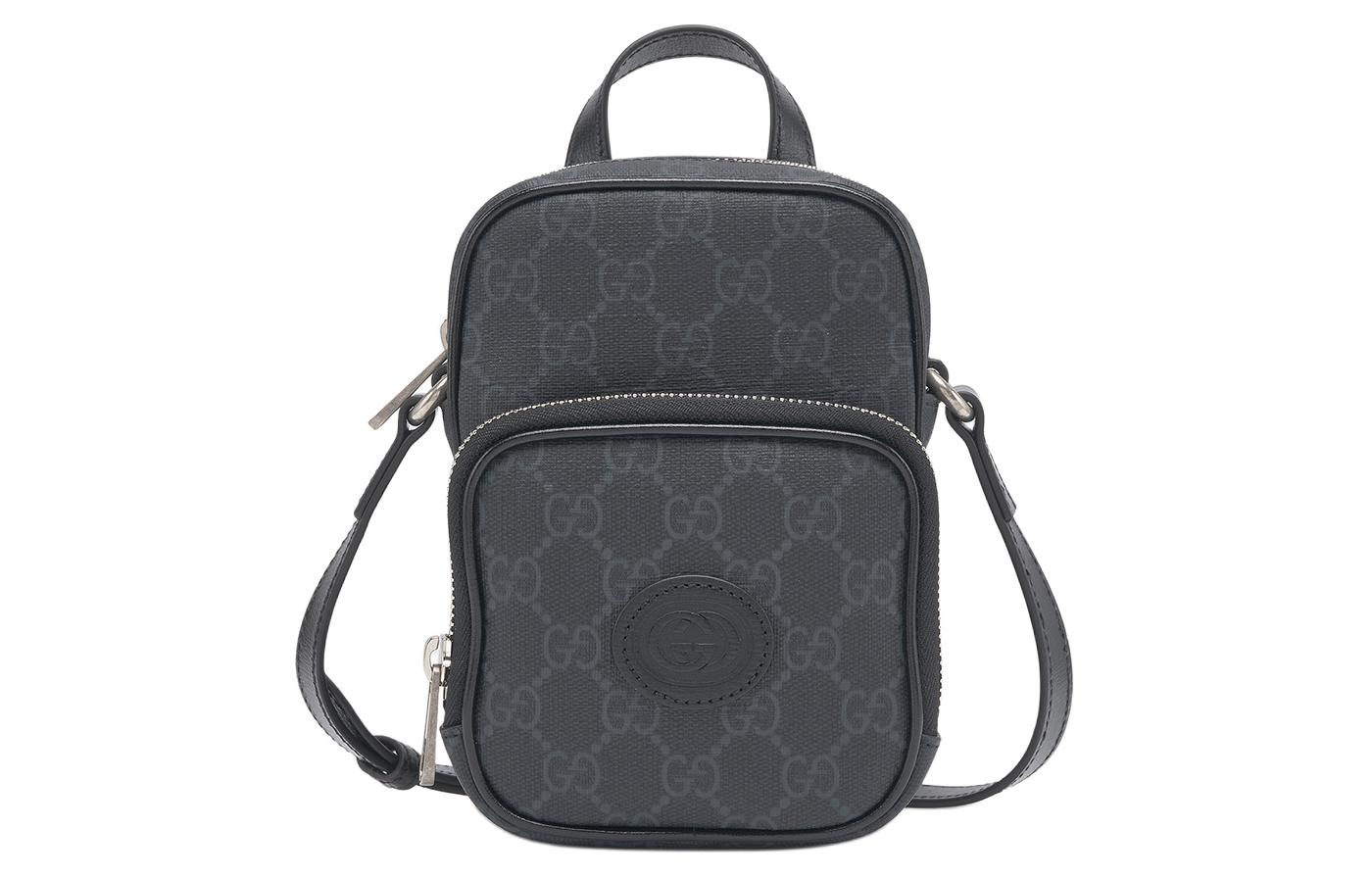 

GUCCI Мужская сумка через плечо GG Retro Series, черная