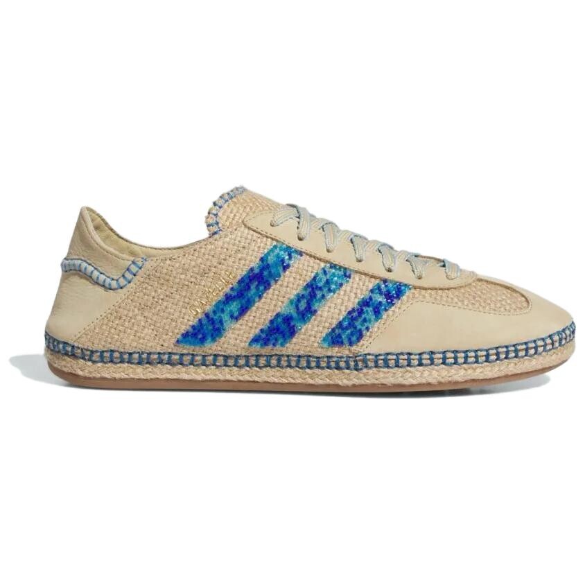 Кроссовки adidas Originals X CLOT Gazelle Linen Khaki — фото 2