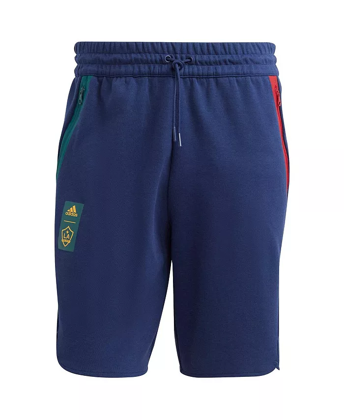 

Мужские синие шорты для путешествий LA Galaxy 2023 Player adidas