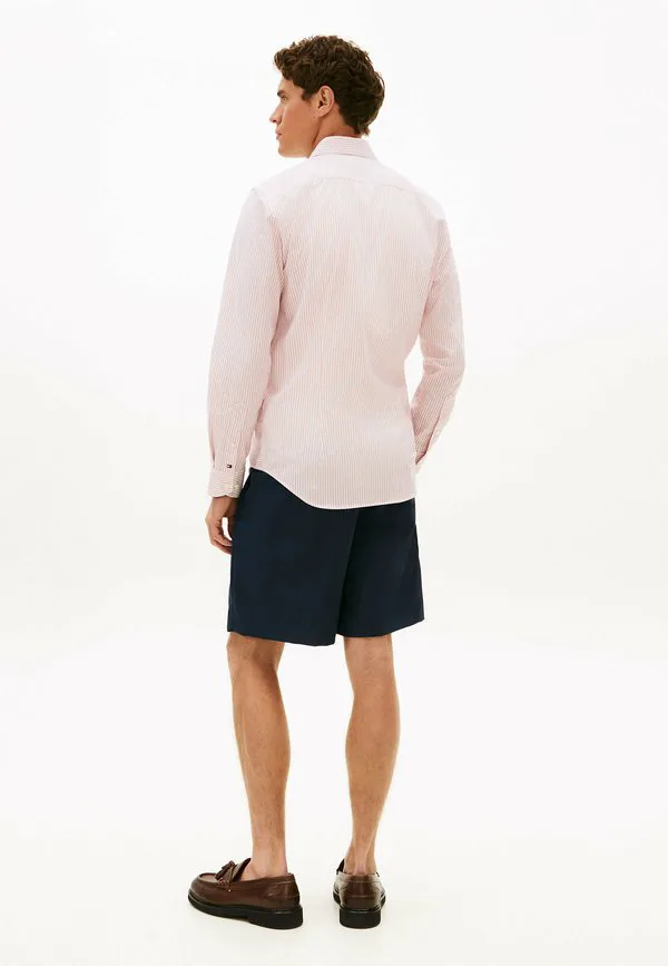 Рубашка в стиле smart casual с полосками Tommy Hilfiger, Dusky Pink — фото 3
