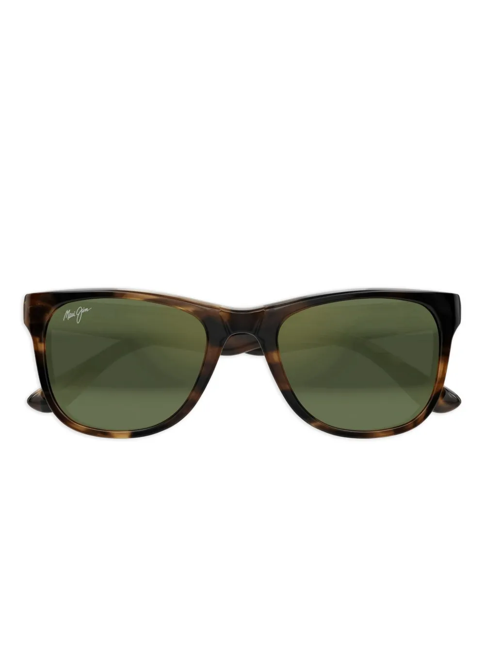 

Солнцезащитные очки в квадратной оправе Maui Jim, коричневый