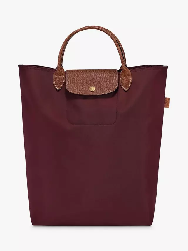 

Сумка тоут Longchamp Le Pliage M, бордовый