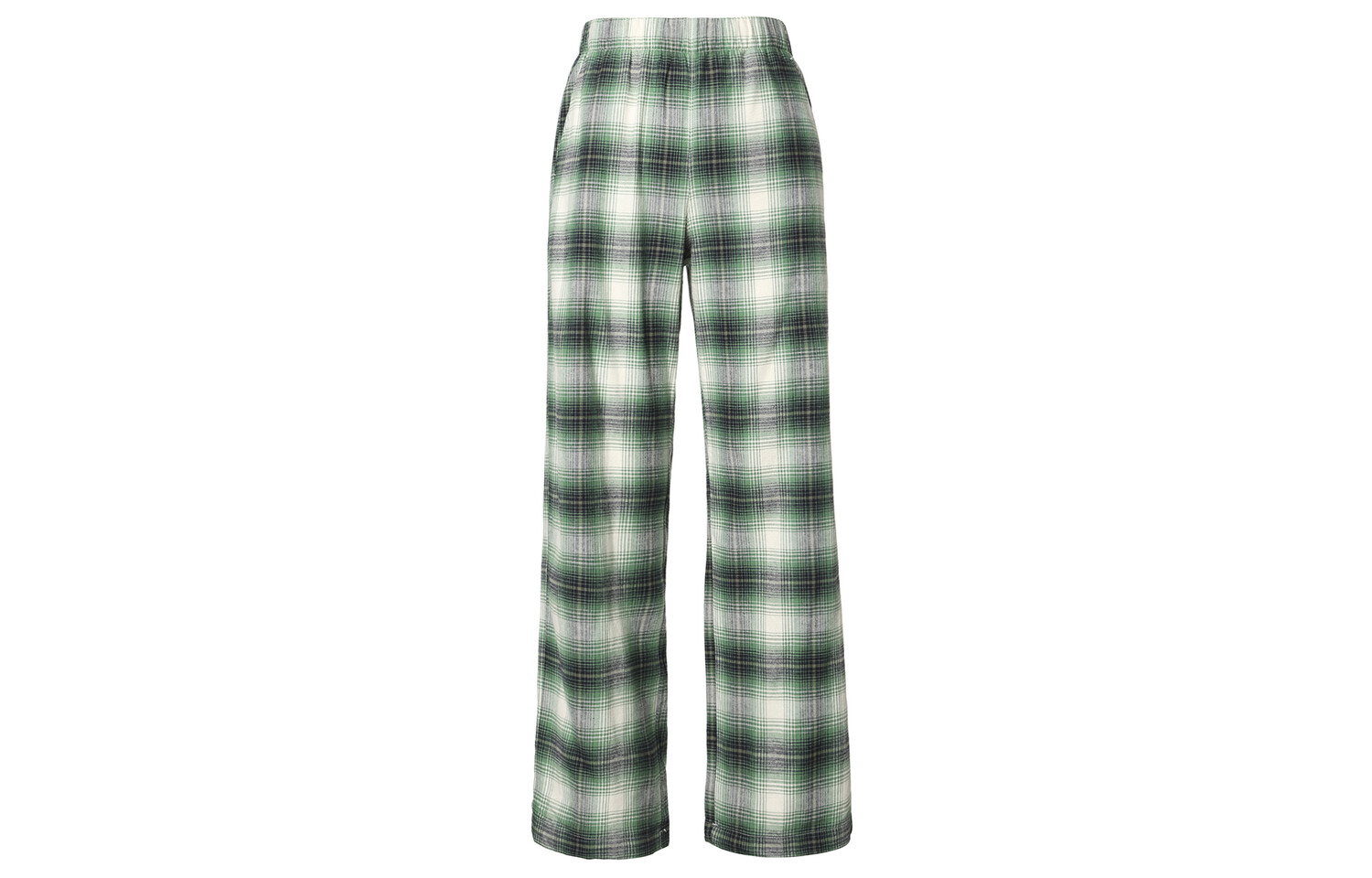 Повседневные брюки женские зеленые Uniqlo