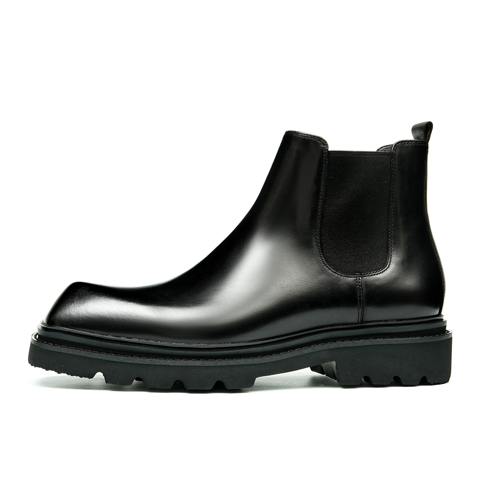 

Короткие мужские ботинки челси ASTON M.JAZZ, Black