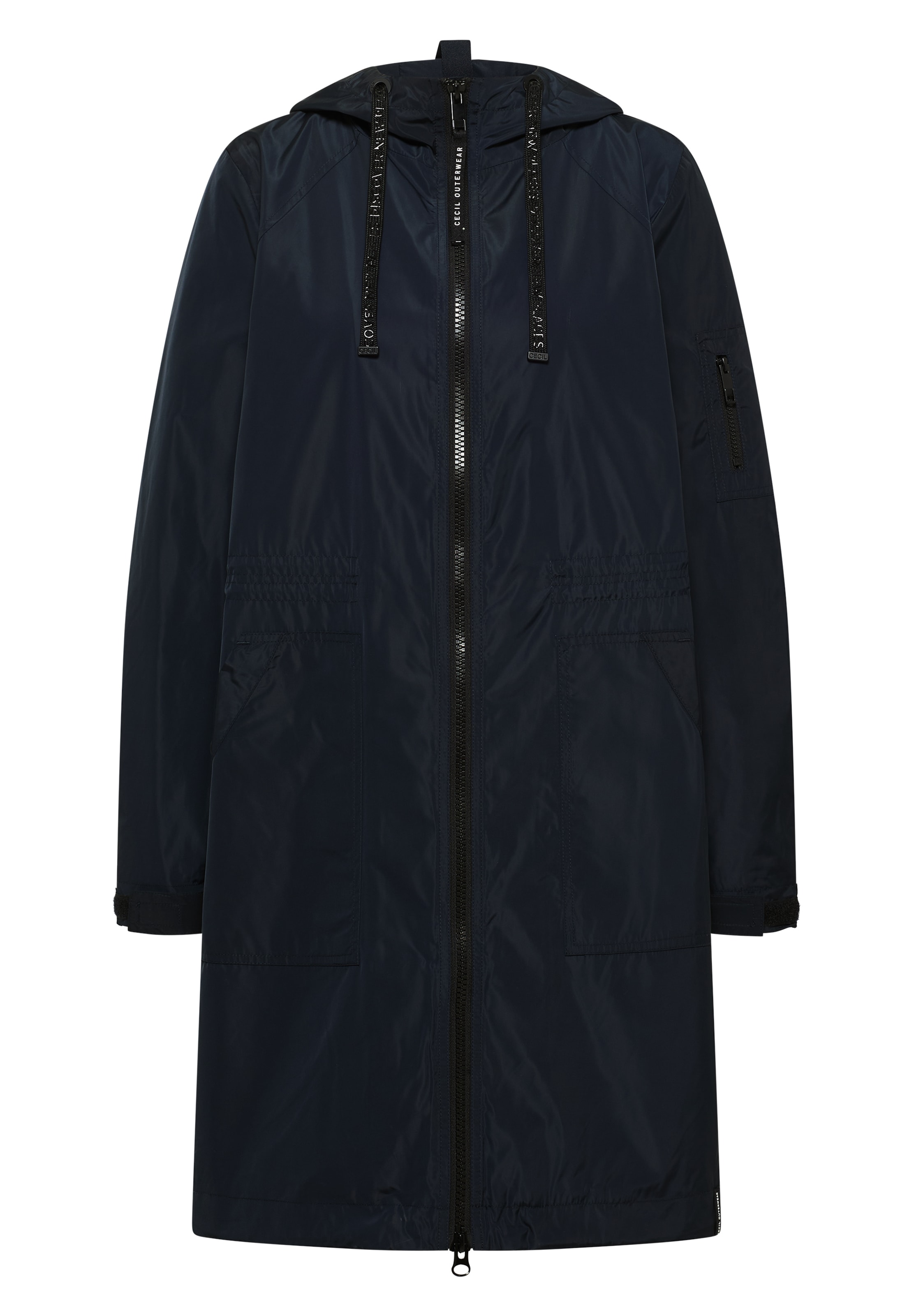 

CECIL Демисезонное пальто в темно-синем цвете