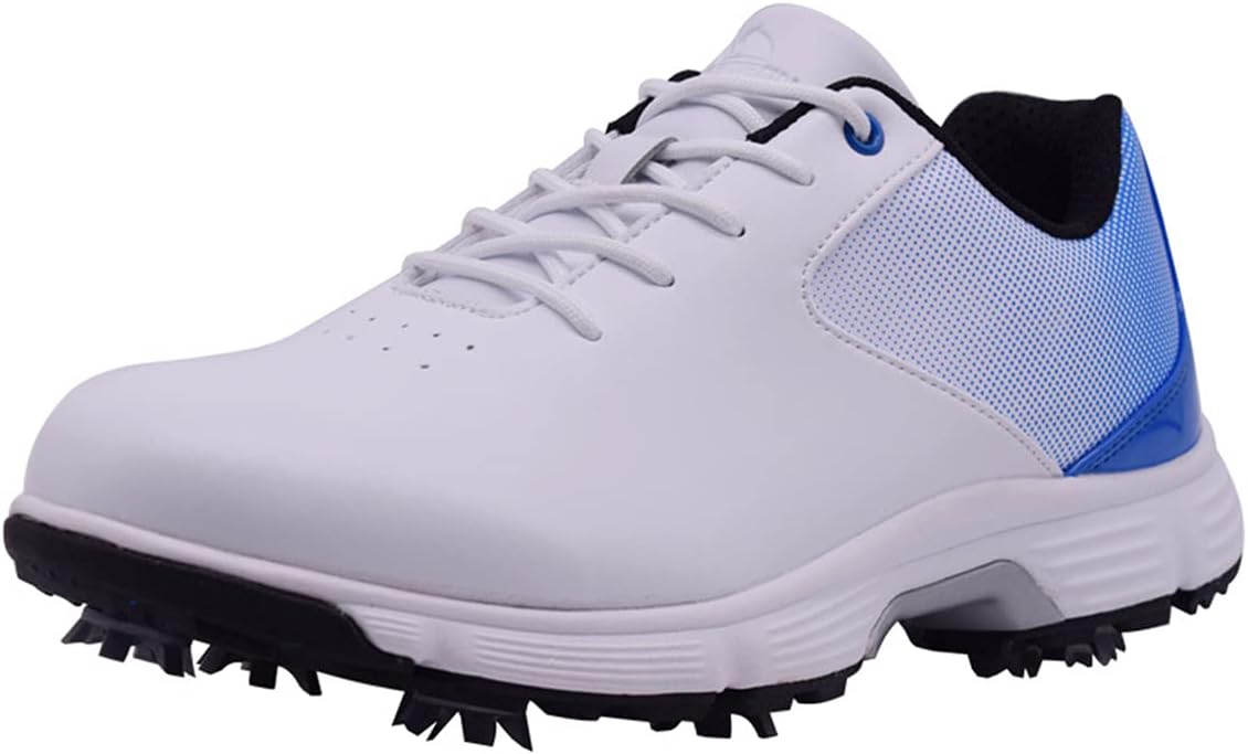 

Мужские модные гольф-кроссовки противоскользящие для гольфа для мужчин-гольфистов спортивные тренировочные кроссовки Omcam, синий