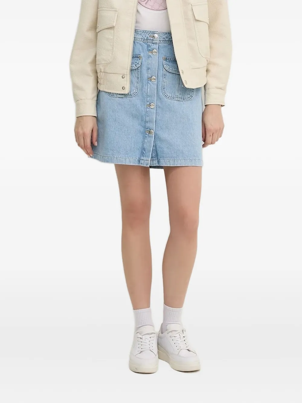 

Джинсовая юбка мини Rosa на пуговицах Joop!, синий