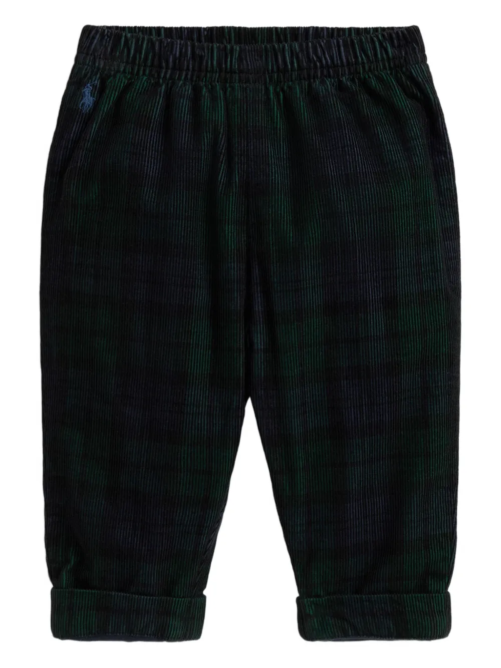 

Вельветовые брюки в клетку POLO RALPH LAUREN KIDS, синий