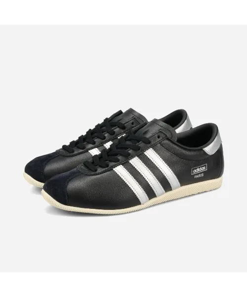 Унисекс кроссовки в винтажном стиле adidas PARIS IH9227 чёрные