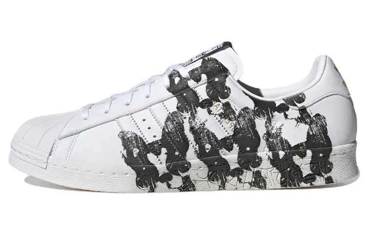 

Кроссовки Adidas Originals Originals Superstar 80s X Han Meilin 'White Black'