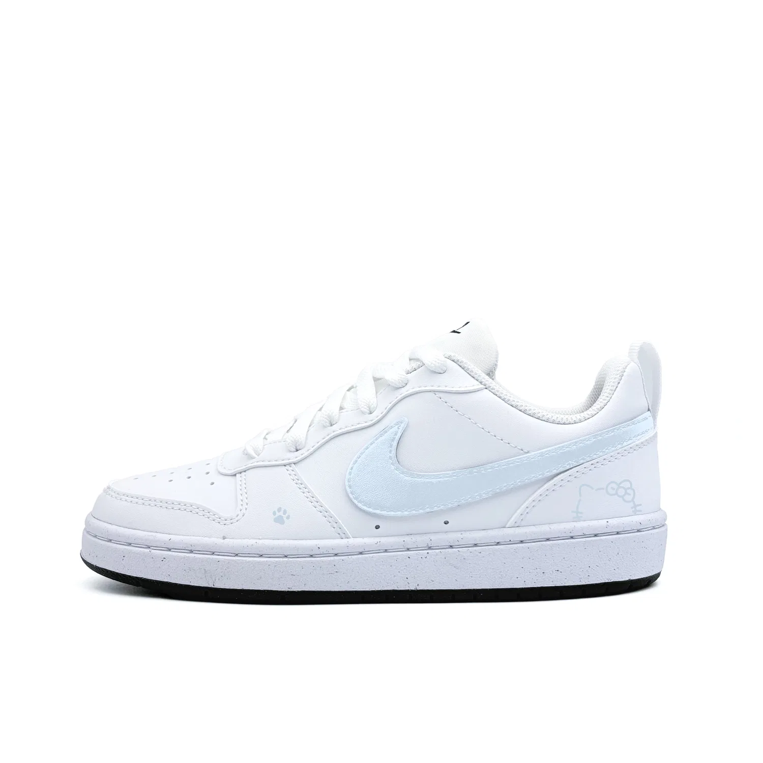 Кроссовки детские скейтбординг Nike Court Borough Low White