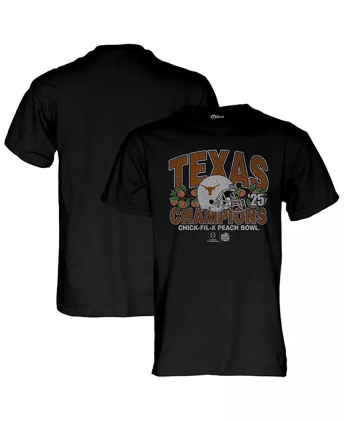 

Футболка мужская черная Texas Longhorns College Football Playoff 2025 Peach Bowl Champions Blue 84