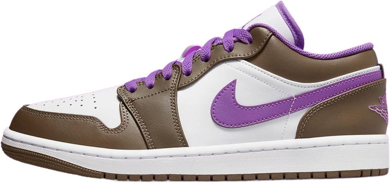 

Мужские кроссовки Nike Air Jordan 1 Low, Palomino Wild Berry White