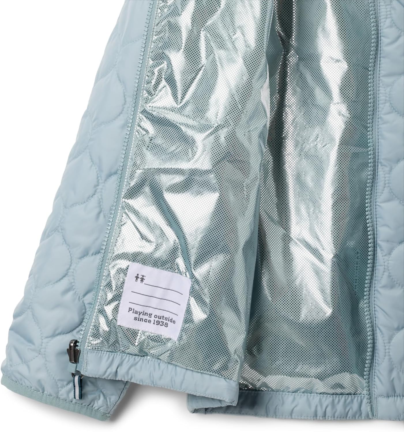 Куртка Columbia Girls Whirlibird III Interchange, Everblue Snowflight/Crushed Blue — фото 4