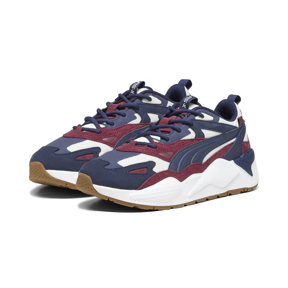 Кроссовки мужские повседневные Puma RS-X Efekt PRM, синий/красный — фото 2