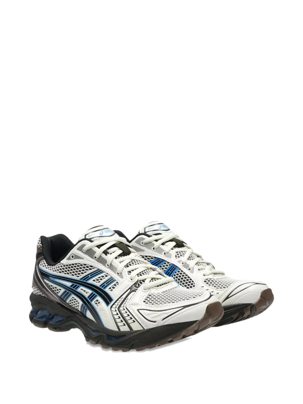 Кроссовки на шнуровке с гелевыми вставками Asics, белый — фото 2