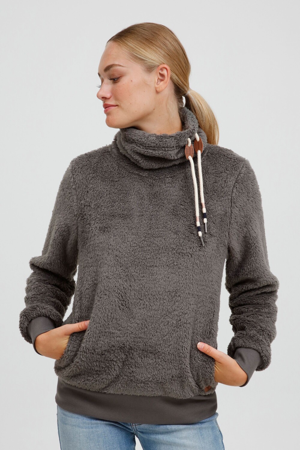 

Толстовка Oxmo Fleecepullover OXAnniki, серый