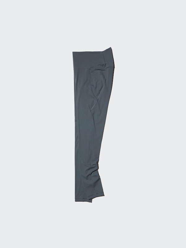 Ультраэластичные активные леггинсы (удлиненные) Uniqlo, 55 green — фото 3