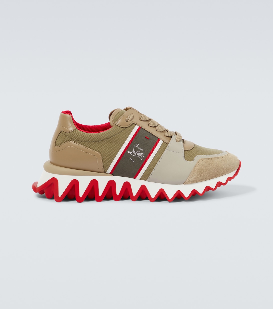 

Кожаные кроссовки Nastroshark Christian Louboutin, Version Saharienne