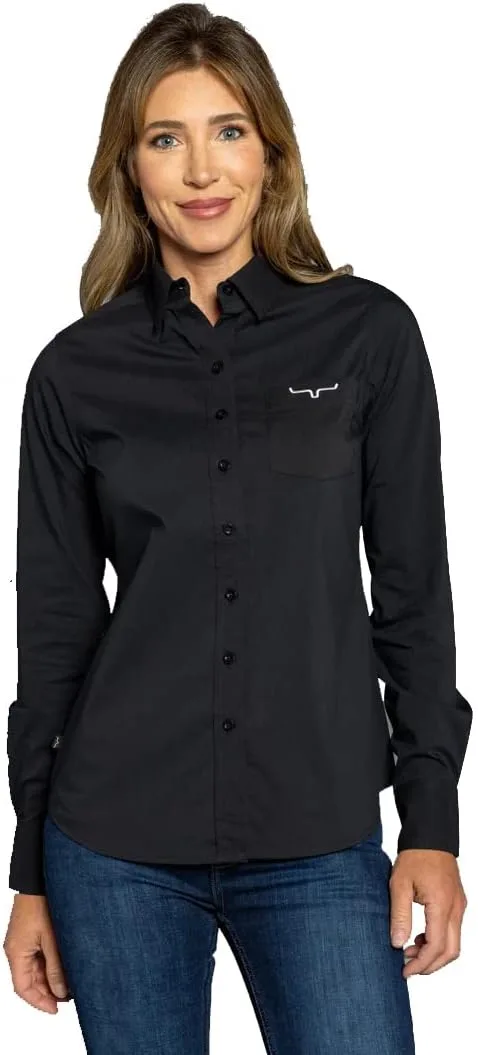 

Kimes Ranch Женская Рубашка с Длинными Рукавами на Пуговицах Team Button Up (Regular)