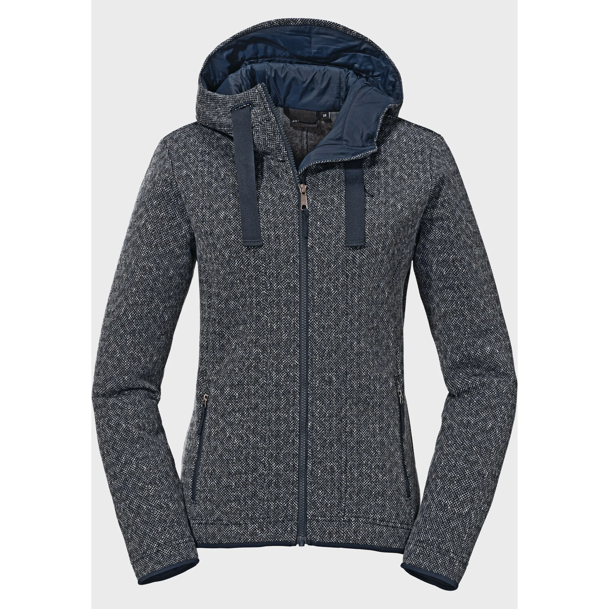 

Флисовая куртка Schöffel "Fleece Hoody Aurora L", с капюшоном, синий