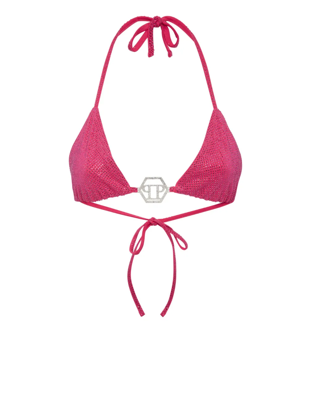 

Бикини Top Bikini Stones Philipp Plein, розовый